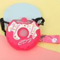 Donut Shape Water Bottle - Silicone Drinking Bottle -  Quench Thirst with Style  donuts. 
