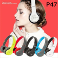 Original Wireless Headphones, P47 Bluetooth Foldable Headset with Microphone Support FM Radio TF for PC TV Smart Phones & Tablets Etc. 