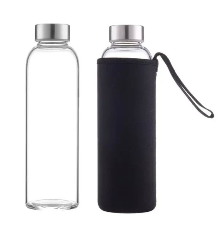 Glass Bottle with cover 500 ml