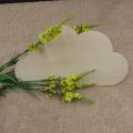 Multiple Sizes Unfinished Blank Cloud Wood Cutout Shape Decor Laser Cut DIY Crafts Home Decoration. 