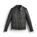 Black Designer New Fashion Leather Jacket For Men. 