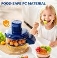 TB TRADERS Electric Peeler - Rechargeable Automatic Fruit & Vegetable Peeler Machine, Electric Garlic Peeler for Grapes, Cherry Tomatoes. 
