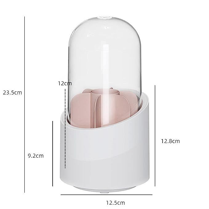 360%20Degree%20Rotating%20Makeup%20Brush%20Holders%20with%20Clear%20Lid,Brush%20Storage%20Dust%20Proof%20Box%20Makeup%20Organizer%20for%20Bathroom,%20Vanity,%20Makeup%20Container%20-%20Image%209