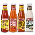 Lazzat Sauce Bundle Pack of 4. 