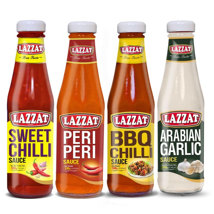Lazzat Sauce Bundle Pack of 4