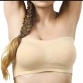 Girls New Style Seamless Strapless Bra Free Size Bra Multicolor Without Wires and Hooks. 