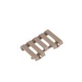 5 Slot Rail Cover With Wire Loom Fix Flashlight Tail Switch for Almost Tail Switch Like M300 M600 PEQ-15 16A etc Quard Rail. 