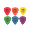 TOBIE 10pcs Dunlop Guitar Picks 0.5/0.6/0.73/0.88/1.0/1.14mm 6 Kinds Thickness Picks Electric Guitar Parts Gift Triangle Picks Accessories Mediator Dunlop Series Bass Accessories Guitar Plectrum/Multicolor. 