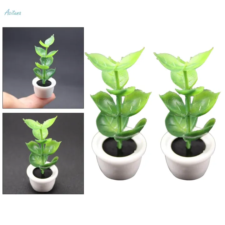 1/12%20Dollhouse%20Miniatures%20Tree%20Plants%20Model%20Garden%20Decoration%20Fairy%20Garden%20-%20Image%205