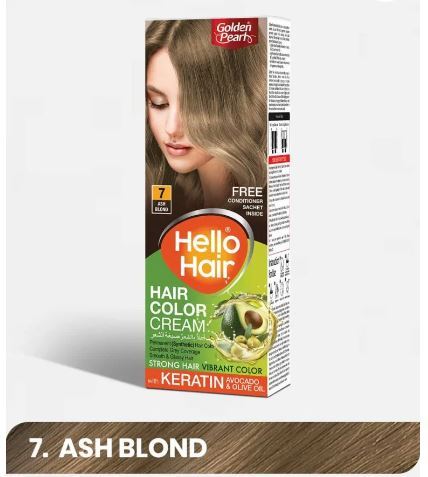 Hello Hair  Hair Color Ash Blond 7