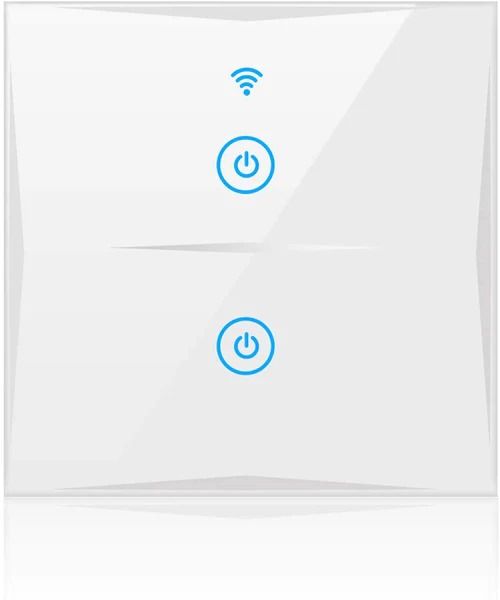 Smart%20Light%20Switch,%20WiFi%202-Gang%20Wall%20Wireless%20Tempered%20Glass%20Touch-Screen%20Switch%20-%20Image%202
