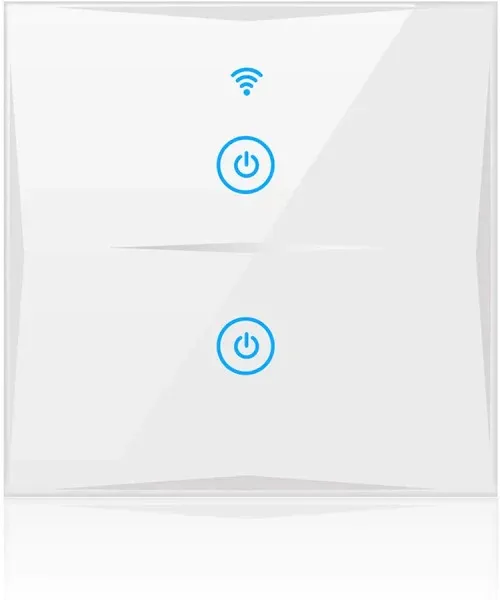 Smart%20Light%20Switch,%20WiFi%202-Gang%20Wall%20Wireless%20Tempered%20Glass%20Touch-Screen%20Switch%20-%20Image%202