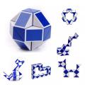 CREATIVE CHANGEABLE RUBIK’S SNAKE MAGIC CUBE PUZZLE TOY. 