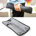 Hair Straightener Storage Bag Curling Iron Carrying Case Hair Flat Iron Straightener Curler Iron Pouch Heat Resistant Mat Pad Huiye. 
