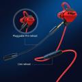 G11 Gaming Headset, Gaming E-Sports Earphones Noise Cancelling In-Ear Headphones with Detachable Mic for PUBG. 