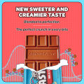 Feastables MrBeast Milk Chocolate Crunch Bars - Made with Grass-Fed Milk Chocolate and Organic Cocoa with 6 ingredients 60g. 