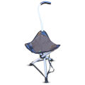 Relaxsit Memento Camping Walk Stool, Portable Folding Compact Lightweight Stool Seat for Camping Fishing Hiking Stick Gardening Outdoor Walking Backpacking Travelling , useful during shoping and  changing car tyre etc. 