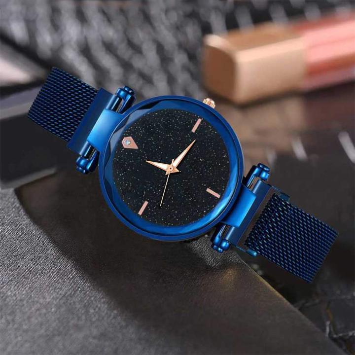 DAMIT%20Black%20Dial%20Magnet%20Strap%20Analogue%20Casual%20Women's%20Watch%20(Multicolour)%20-%20Image%203