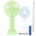 portable handy cooling fan with rechargeable cell. 