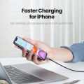 [Apple MFi Certified]Ugreen USB Lightning Cable Apple Data Charge Cable for iPhone 16 Min 15 Pro Max X XR Fast Charging 2.4A USB Data Cable Phone Charger Cable. 