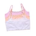 Pack of 3 Teenage Girls Bras – Comfortable Cotton Training Bras for Kids with Elastic Straps. 