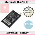 Motorola RAZR HD Battery EV30 Replacement Premium Quality 2600mAh For Motorola RAZR HD. 