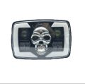 SKULL Headlight for Motorcycle 70cc and 125cc Projectors High & Low Beam, DRL, Skull Ghost Light, Indicators Signal Universal Skeleton Headlight. 