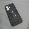 Infinix Hot 30 Play Stand Armor Case With Lens Camera Cover Heavy Duty Protective Case. 