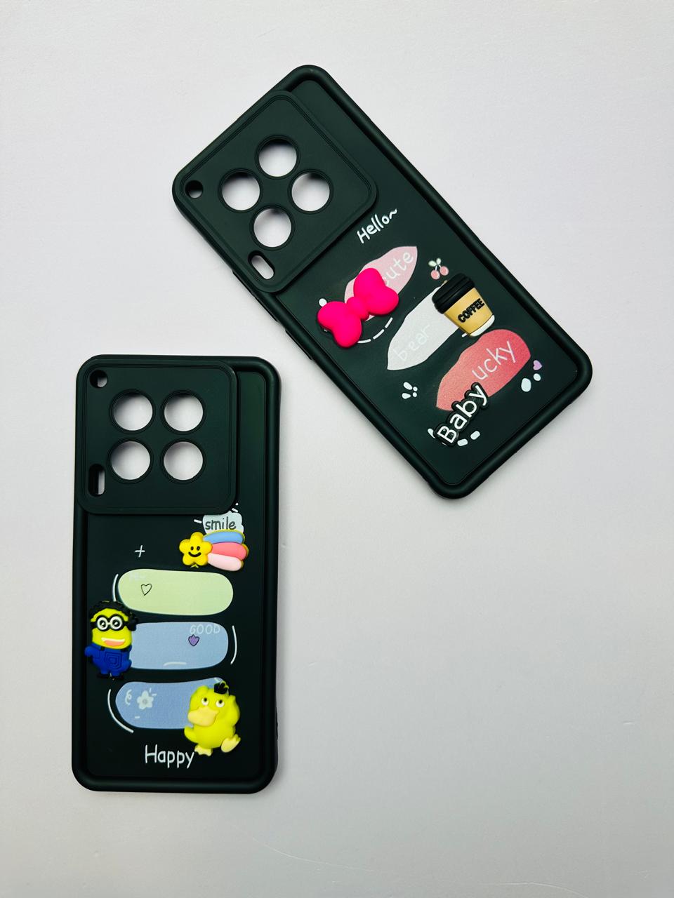 Lahore Mobile Case for Tecno Camon 30 Girls Back Cover - Luxerey Back Cover - Creative Lovely 3D Doll - Tecno Camon 30 Dolls Case 2