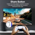【Premium Quality】EGM PS4 Wireless Game Controller RS-5 Pro Ultimate Gaming Experience with 6-Axis Gyro, Dual Vibration, and Type-C Port Compatibility for PS4, Windows, and Laptop. 