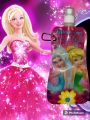 Adjustable Foldable Cartoon Print Pichku Bottle - lunchbox 500 ml Water Bag  (Pack of 6, Multicolor, Plastic) Eco-Friendly 500ML Baby Packaging Reusable Squeeze Pouch Plastic Smoothie Squeeze Bags Refillable Zip Lock Bag For Kids. 