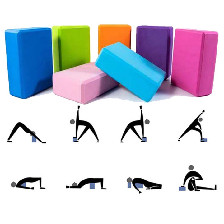 1%20Piece%20Imported%20Eva%20Pilates%20Yoga%20Block%20Foam%20Brick/Bricks%20For%20Routine%20Exercises%20Fitness%20Workout%20Block%20Brick%20Yoga%20Stretching%20Fitness%20Sport%20-%20Image%202