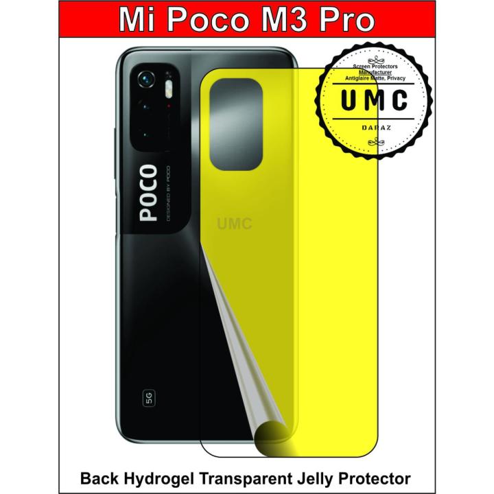 Mi Poco M3 Pro Back Protector Hydrogel Jelly