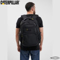 Caterpillar Business Travel Backpack with USB Charging Port & AUX Cable 15.6″ with Bubble Padding Laptop Compartment with Rain Cover Men & Women Model 9446A#-19. 