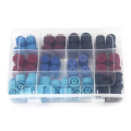 77 Pieces Box Universal Car Air Conditioner Dust Cover Replacement A C System High Low Side Port Caps Replacing Replacement. 