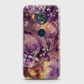 Motorola Moto E5 Plus Cover - SkinLee HQ Hard Case - Purple Agate Marble - SKINLEE-127-1-323-205. 