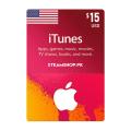USD 15 Apple iTunes Gift Card US. 