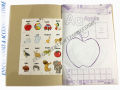COLORING BOOK LARGE [ WITH FREE STICKER ] -  [FOR KIDS]. 
