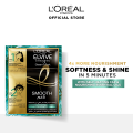 Twin Pack - LOreal Paris Elvive Extraordinary Oil Smoothening Steam Mask 20 ML - With FREE Silk Pillow. 