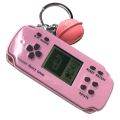 Classic Retro Brick Game Keychain, Built-in 26 Games Video Games Console Keychain Pendant. 