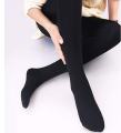 Black Opaque Stockings for Girls, Non See Through, Comfortable Fashion Hosiery, Trendy Tights for Everyday Wear. 