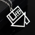 The Neighborhood Rock Music Pendant Necklace Stainless Steel Jewelry Necklace Emo Steampunk Gothic Band Merch Necklace. 