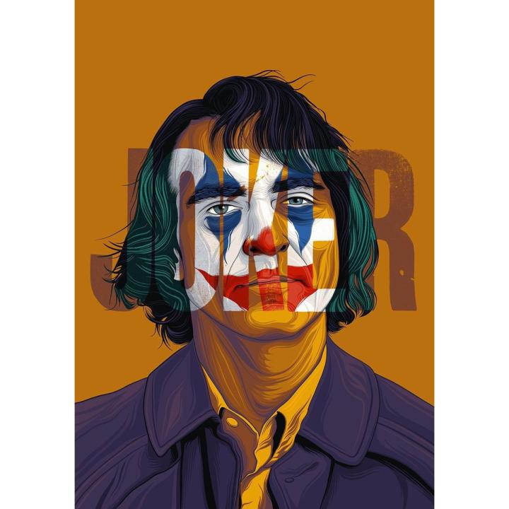 The Joker Joaquin Phoenix, Heath Ledger, Jarred Leto Aesthetic Movie Posters Vinyl Paper Quotes Vintage Posters Home Room Art Painting Wall Poster
