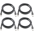 4X Scanner Data Cable LS2208 AP LS4208 DS9208 Barcode Scanner USB Port Data Cable. 