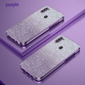 AnDyH Phone Case for Samsung Galaxy A11 M11 Flash Powder Gradient Plating Casing. 