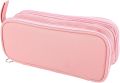 Big Capacity Pencil Case Pouch Pen Case Simple Stationery Bag School College Office Organizer for Teens Girls Adults Student, Deep Green XW, Simple. 