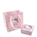 New Douyin Internet celebrity live broadcast Hello Kitty necklace cute girl sandblasting Hello Kitty pendant female clavicle chain. 