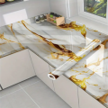 Marble Sheet - Marble Sheet Sticker - 60cm x 100cm/200Cm-30X100Cm-30x50Cm Marble Sheet Texture Design PVC Waterproof Self adhesive Wallpaper Sticker sheet Furniture New Skin Kitchen Cabinet Paper Stickers sheet Oilproof Table top Sticker sheet. 