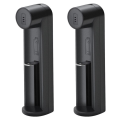 2X 18650 Lithium Battery Charger 26650 21700 18340 C1 Battery Charger. 