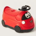 Potty Training Seat Fun & Secure Baby Toilet Chair - Car Style. 